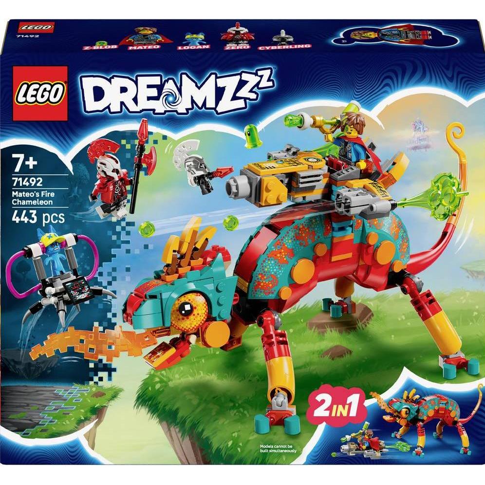 Lego 71492 Dreamzzz Camaleonte Di Fuoco Di Mateo (71492, Lego Dreamzzz)