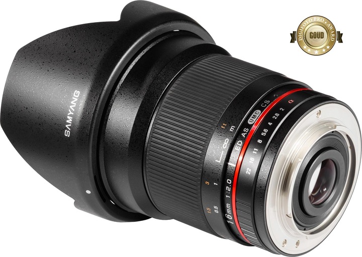 Produktbild Samyang MF 16mm f/2.0 ED AS UMC CS Canon M (Canon EF-M, APS-C / DX)