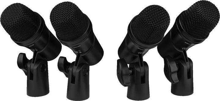 Image du produit Img Stage Line DRUMSET-1 Set de microphones, batterie, 7 pièces