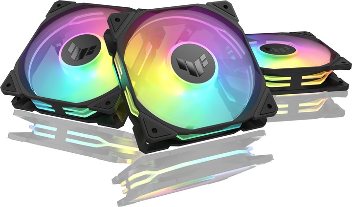 Actual product image ASUS TUF Gaming TR120 ARGB Reverse Blade 3IN1 (120 mm, 3 x)