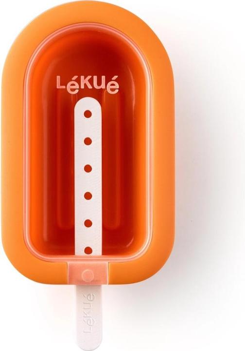 Produktbild Lékué Eis am Stiel, Lolly, stapelbar, orange