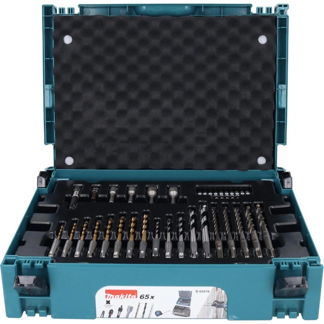 Thumbnail - Makita, Bits, B-69478 (4, 5.0, 5.5, 6.5, PH0, PH1, PH2, PH3, PZ0, PZ1, PZ2, PZ3, HEX3, HEX4, HEX5, HEX6, T10, T15, T20, ...