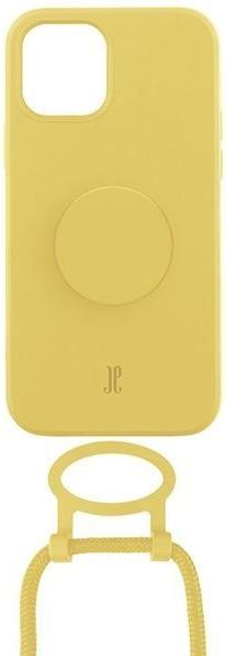 Actual product image Just Elegance Case JE PopGrip iPhone 11 Pro 5.8" żółty/rabbit's paw 30052 () (Apple iPhone 11 Pro)