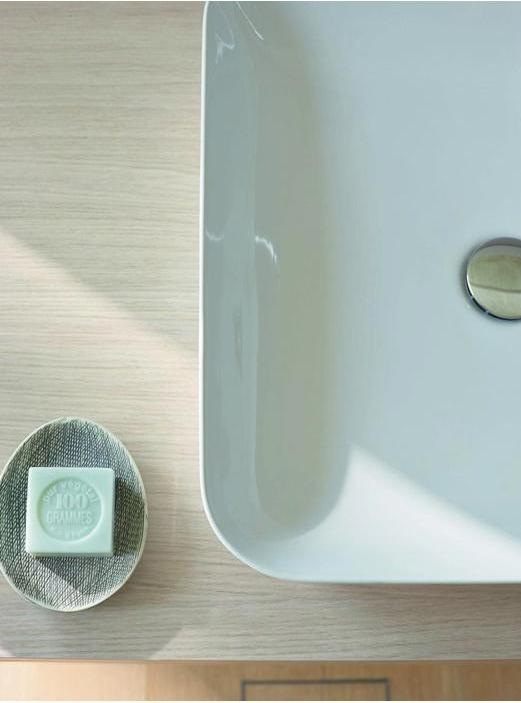 Image du produit Duravit Vasque à poser CAPE COD sans robinetterie 430x430mm blanc WG (430 mm, 430 mm)