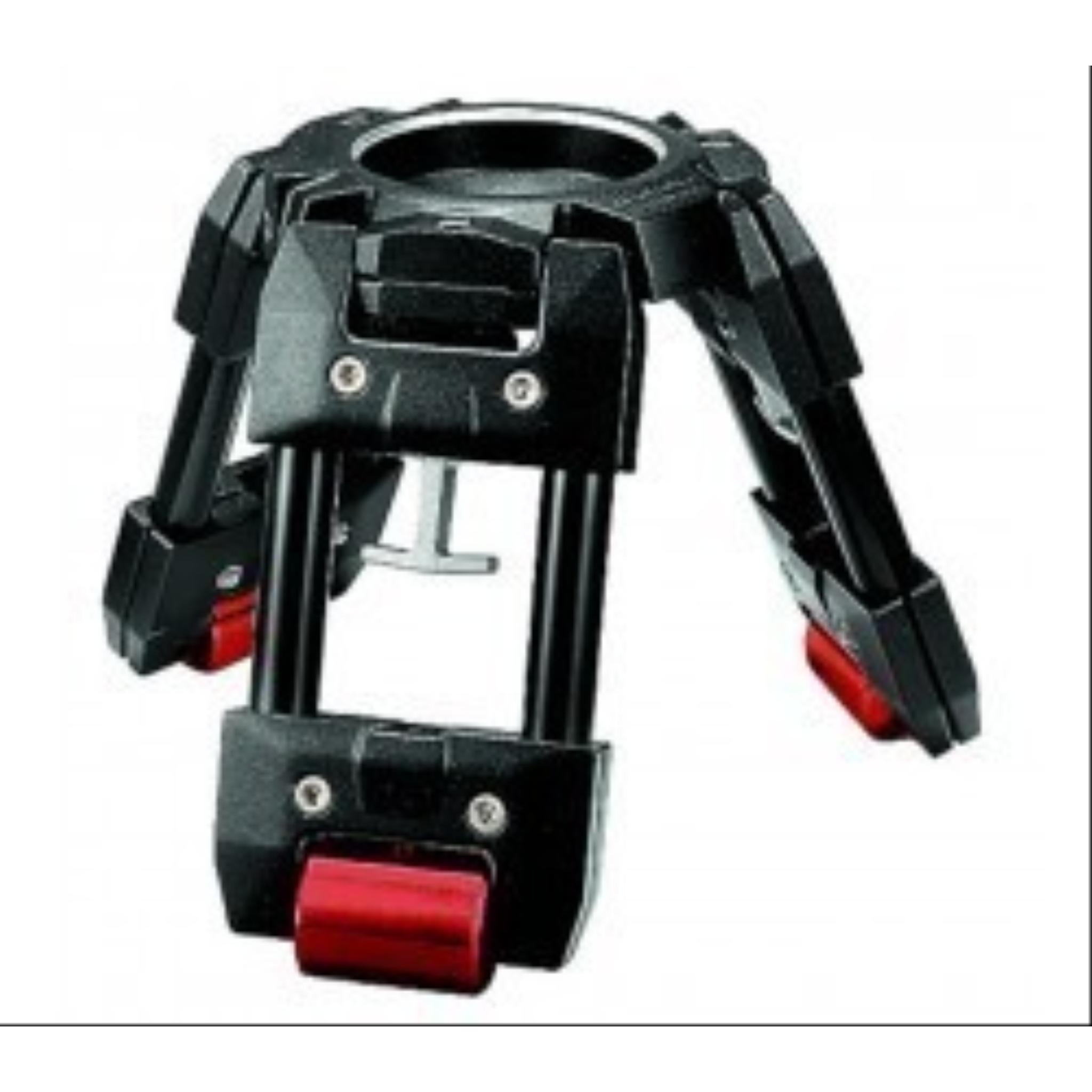 Manfrotto 529b (Stativadapter), Stativ Zubehör, Schwarz, Rot