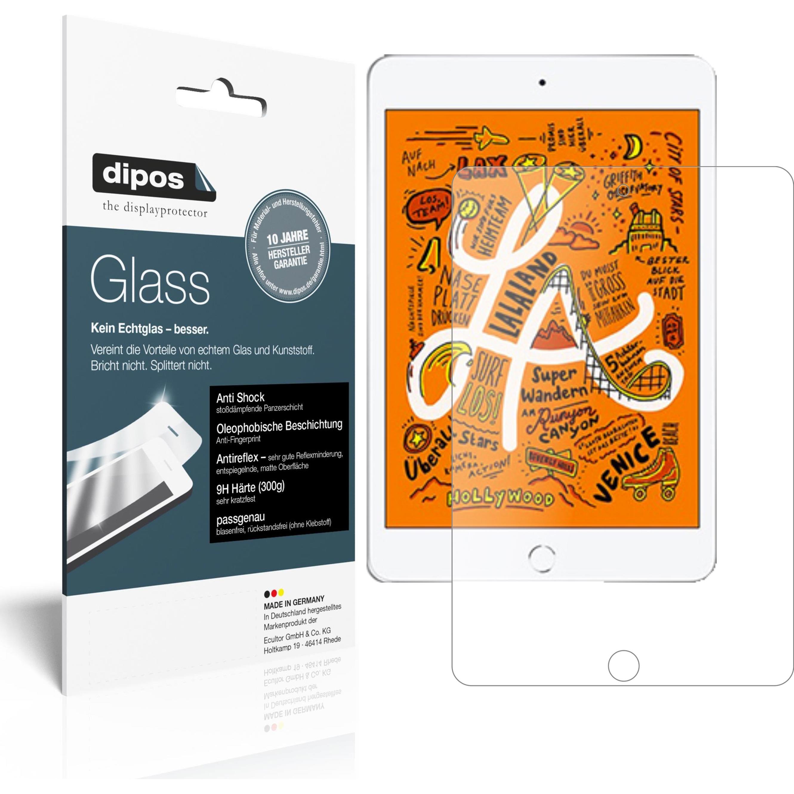 Dipos Displayschutz Anti-Shock (2 Stück, iPad mini 2019 (5. Gen)), Tablet Schutzfolie