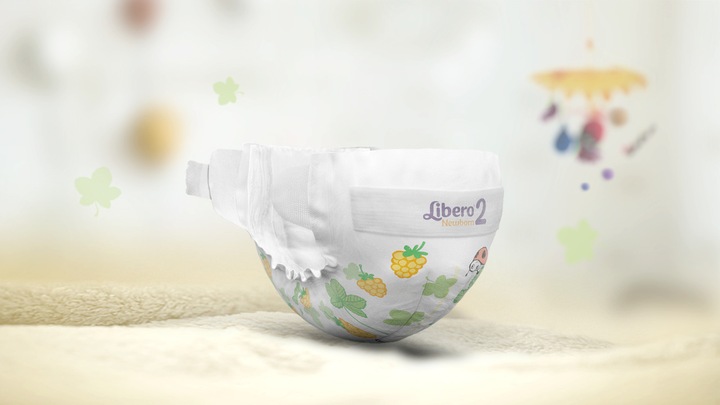 Actual product image Libero Newborn 2 (Size 2, Pack, 34 Piece)