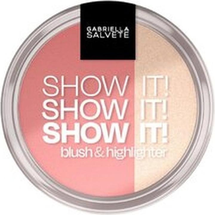 Produktbild Gabriella Salvete Show It! Blush & Highlighter 9 g 01 (01, Highlighter, 9 g)