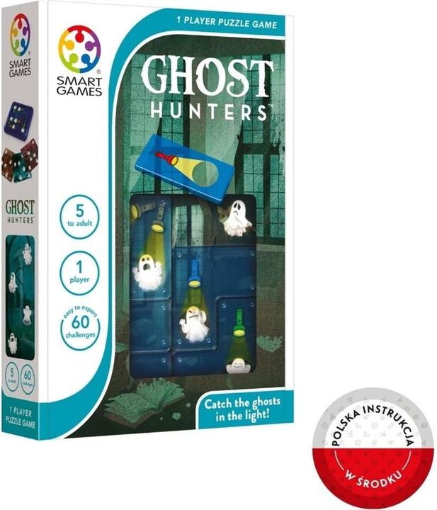Immagine prodotto Smart Games Ghostbusters - Acchiappafantasmi (Francese, Inglese, Italiano, Tedesco, 1 Giocatori)