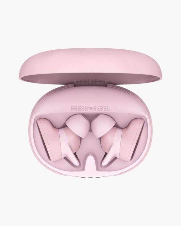 Actual product image Fresh'N Rebel Fresh 'n Rebel Twins Move - Sport Oordopjes - Draadloos - Waterdicht IPX4 - Pastel Pink (No noise cancellation, 30 h, Wireless)
