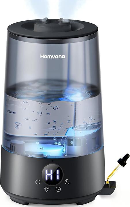 Homvana 3-in-1 Luftbefeuchter 3.6L mit SilentSpray Tech (35 m²)