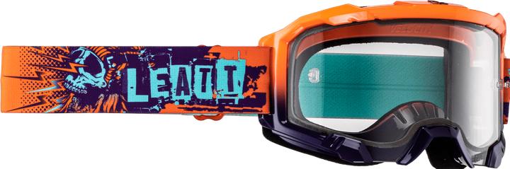 Actual product image Leatt Goggle Velocity 4.5 (Clear, Orange, Lilac, Orange, Lilac, Lucid)
