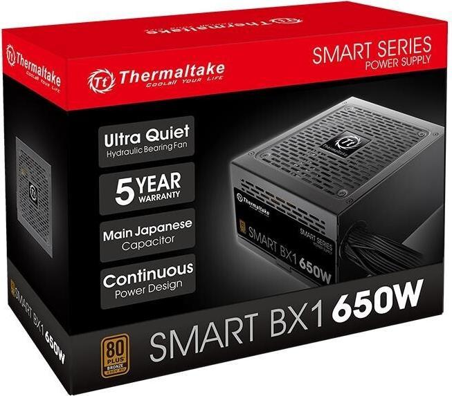 Image du produit Thermaltake Power Smart BX1 PS-SPD-0650NNSABE-1 (650 W, actif, 120 mm) (650 W)