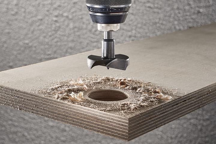 Actual product image wolfcraft Cylinder Drill Bit, Ø 40 mm (40 millimetres)