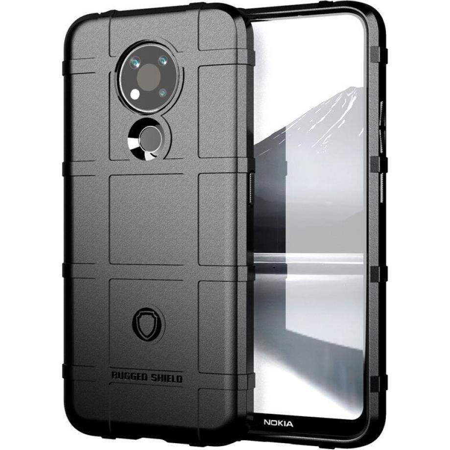 Screenguard Nokia 3.4 Rugged Shield Hülle (Nokia 3.4), Smartphone Hülle, Schwarz