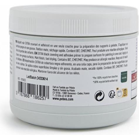 Thumbnail - Pebeo, Künstlerfarbe + Bastelfarbe, Studiogrünes schwarzes Gesso (Studiogrünes schwarzes Gesso)