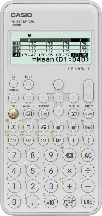 Produktbild Casio FX-570SPX CW (Batterien)