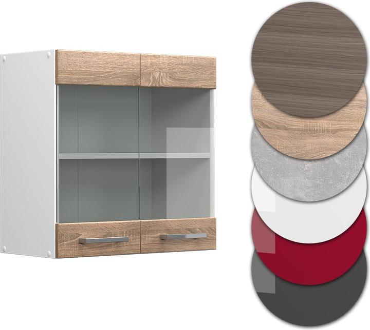 Actual product image Vicco Küchenglasschrank R-Line (60 x 31 x 60 cm)