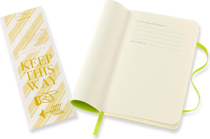 Actual product image Moleskine Notebook SC Pocket/A6 (A6, Lined, Soft cover)