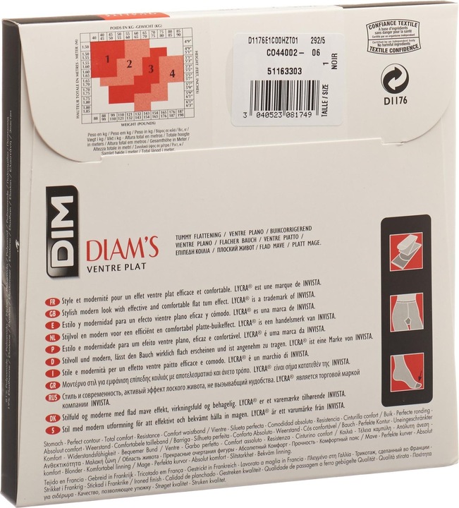Image du produit DIM Diam's Ventre Plat (25 DEN, 34 - 36)