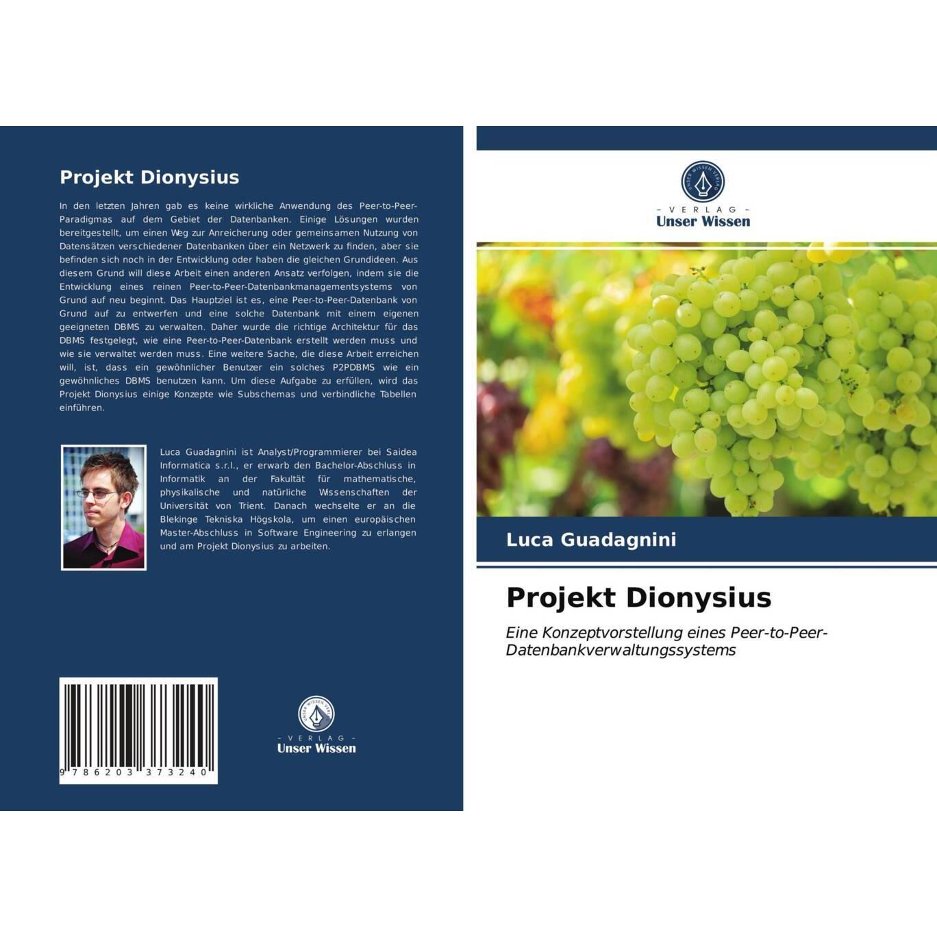 Projekt Dionysius, Fachbücher von Luca Guadagnini