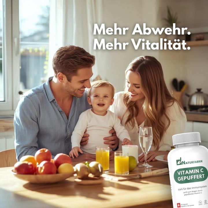 Produktbild Naturfabrik Vitamin C Gepuffert Kapseln 100 Stk (100 Stück, Kapseln)