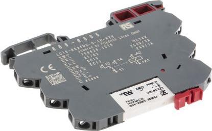 Produktbild RS PRO 6.2mm 24VDC relay Gold 1 C/O 6A 250VAC