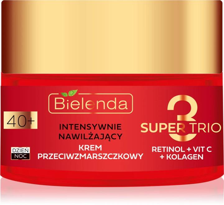 Actual product image Bielenda Super Trio Retinol Vitamin C Collagen Intensively Moisturising 40 Cream 50ml (50 ml)