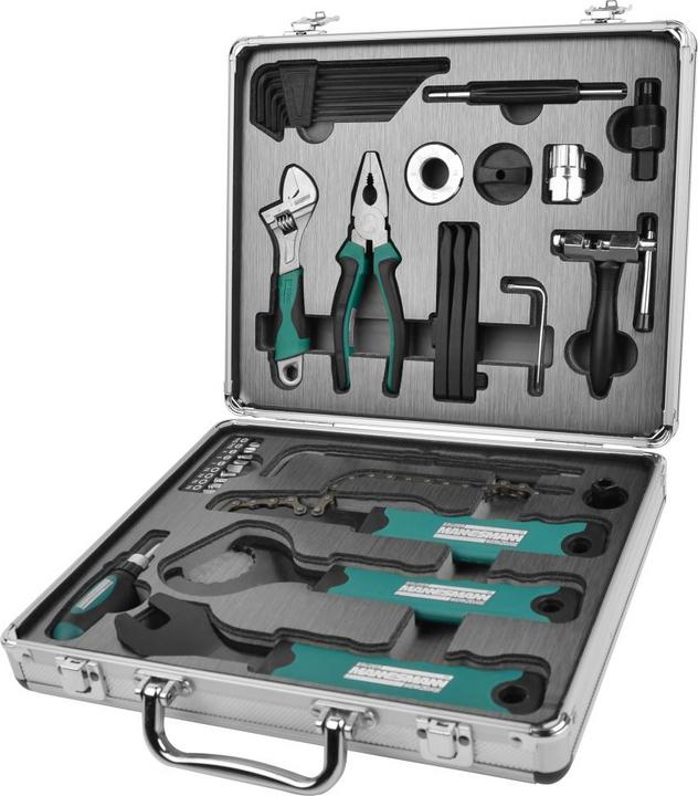 Image du produit Mannesmann Kit d'outils pour vélo (33 pièces)