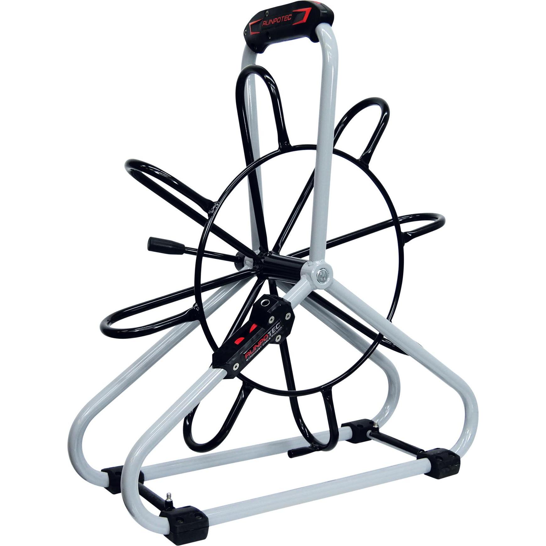 Runpotec, Sonda passacavo, RUNPO 20300 Set standard mulinello in acciaio Ã530mm f.asta in fibra di vetro Ã6mm