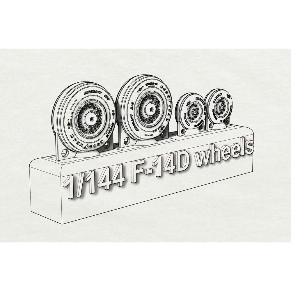 Brengun F-14D wheels