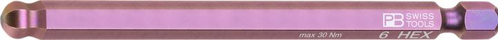 Actual product image PB Swiss Tools Hexagon socket bit PB E6.L212 size 6 (Allen screw)