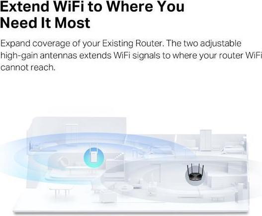 Produktbild Mercusys Access Point Wzmacniacz sygnału bezprzewodowego AX1800 ME70X (1201 Mbit/s)