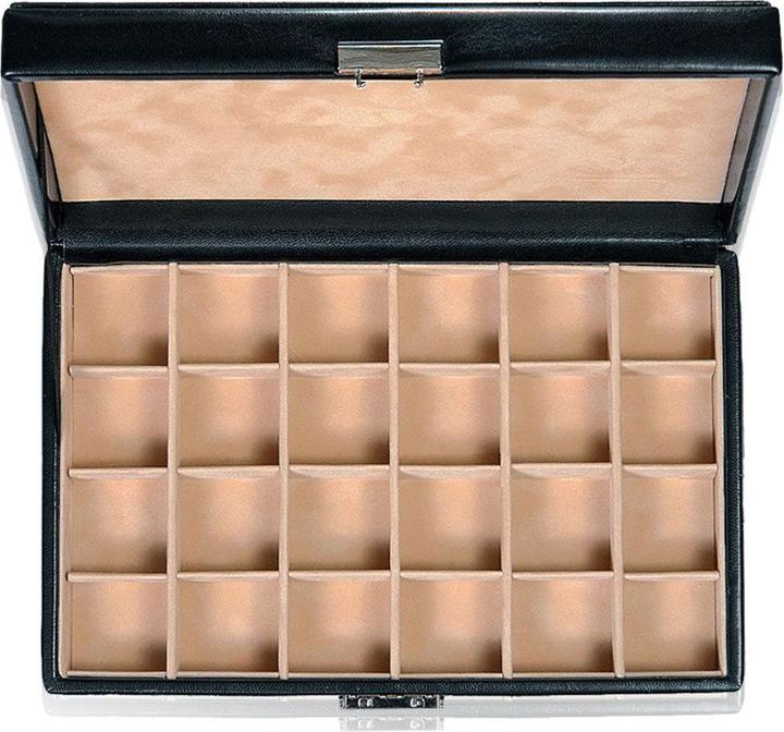 Actual product image Sacher Cuff and Ring Box - Black