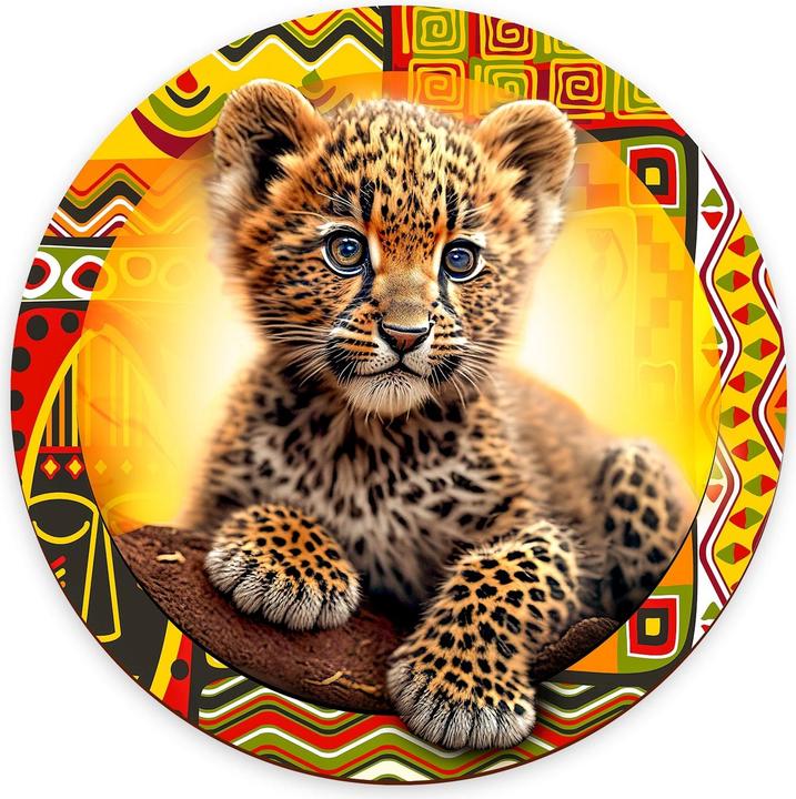 Produktbild WoodenCity Cute Little Leopard (250 Teile)