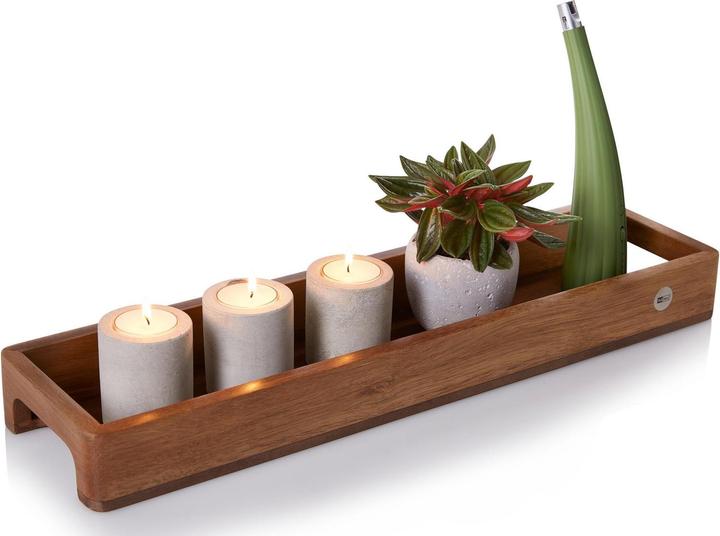 Produktbild AdHoc Serviertablett Serve Square, Akazienholz/Walnussho