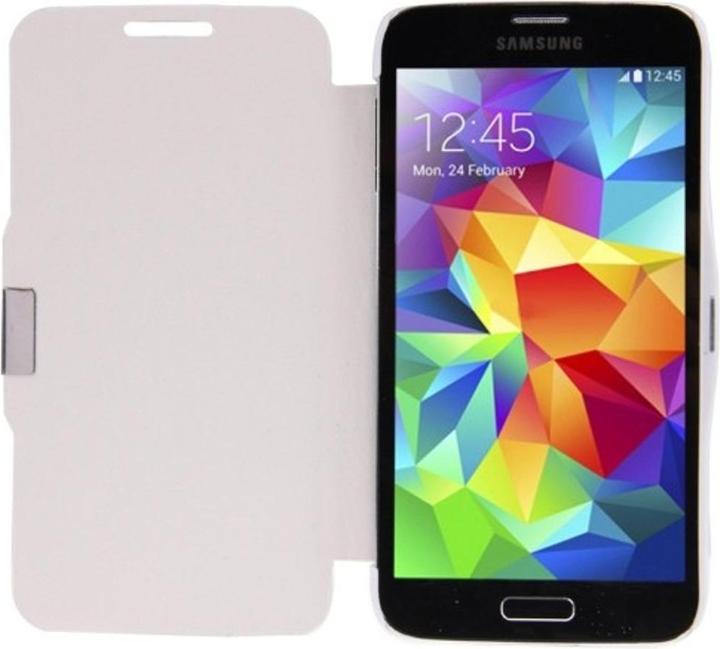 Actual product image König Design Mobile phone case for Samsung Galaxy S5 / S5 Neo white brushed (Samsung Galaxy S5, Samsung Galaxy S5 Neo)