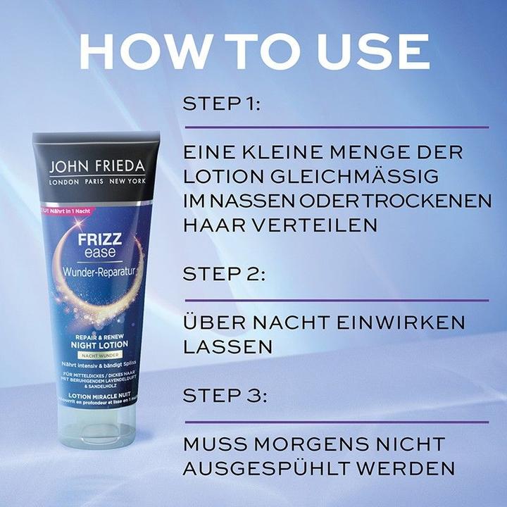 Image du produit John Frieda Lotion de nuit Repair & Renew (100 ml)