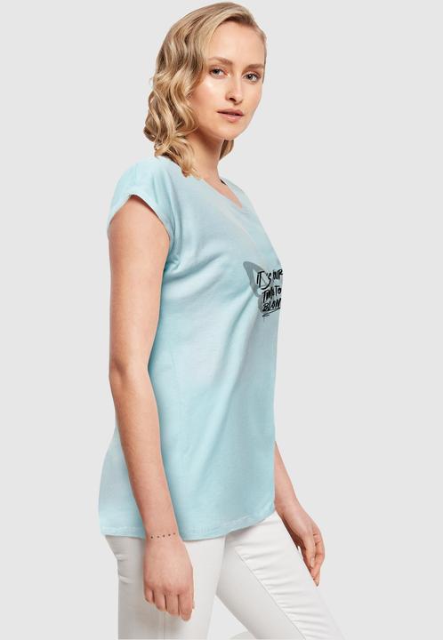 Produktbild Merchcode Ladies Its Your Time To Bloom Extended Shoulder Tee - 112545 (XS)