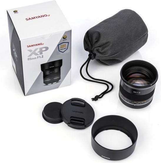 Image du produit Samyang XP 85mm F1,2 (Canon EF, APS-C / DX, Plein format)