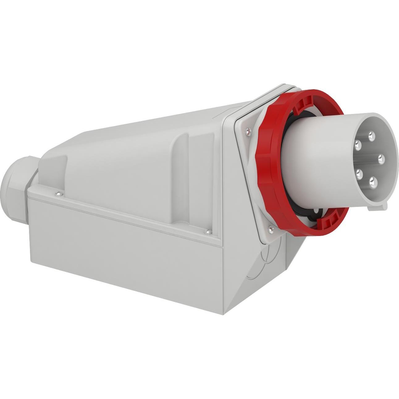 Schneider Electric, Netzstecker + Netzkupplung, SE 81595 WandgerÃ¤testecker Ip67 125A 400V 5P