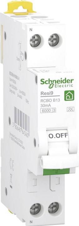 Schneider Electric R9DX01613 Fehlerstrom-Schutzschalter 13 A 0.03 A 230 V