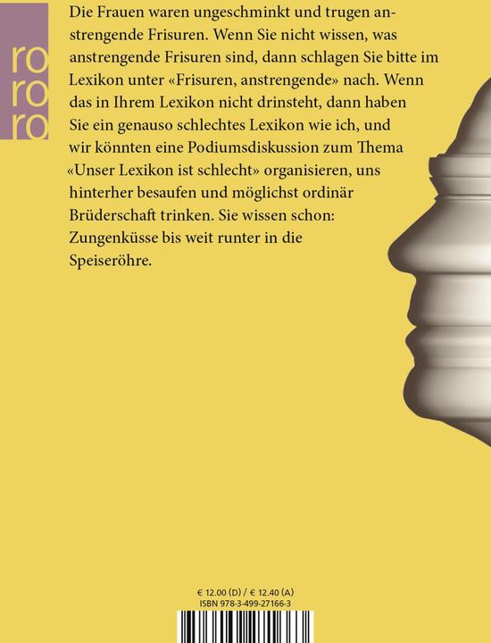 Produktbild Für Nächte am offenen Fenster (Deutsch, Max Goldt, 2015)