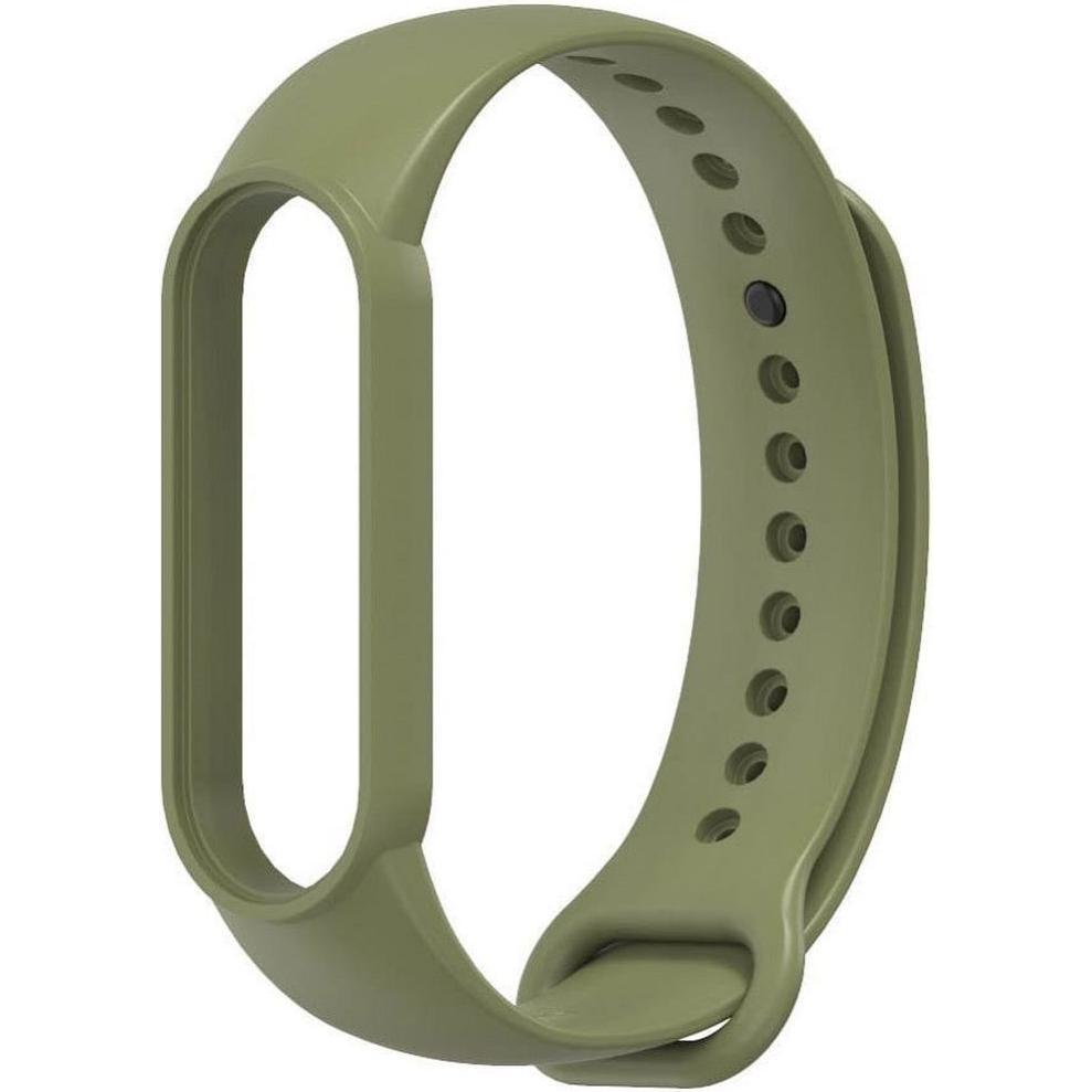 OEM Strap Strap silicone for smartband Xiaomi Mi Band 5 / 6 / 7 green (08) (Silicone), Cinturini per orologi, Verde