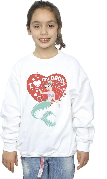 Produktbild Disney The Little Mermaid Love Daddy Sweatshirt Mädchen (104)