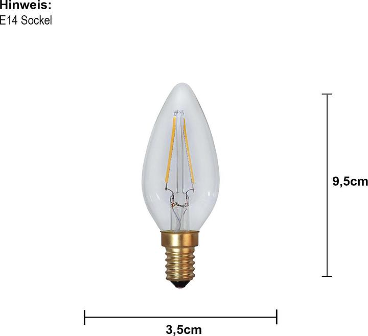 Image du produit Star Trading Soft Glow (E14, 1.50 W, 120 lm, 1 x, G)