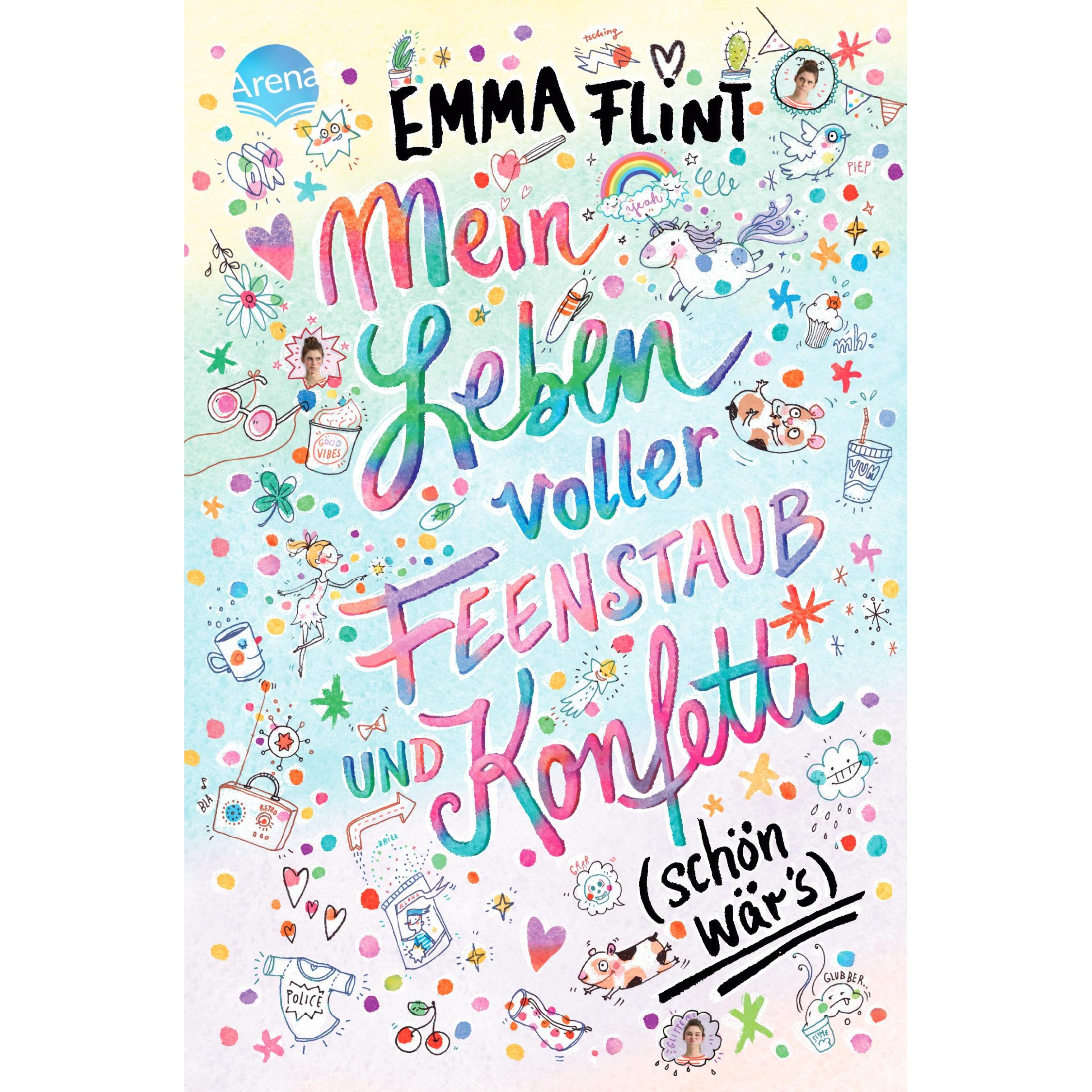 Mein Leben voller Feenstaub und Konfetti (schön wär’s!), Kinderbücher von Emma Flint, Eva Schöffmann-Davidov