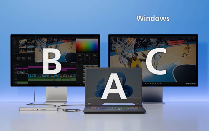 Produktbild Aten USB-C Multiport Dock 4K Dual Display (USB-C, 11 Ports)