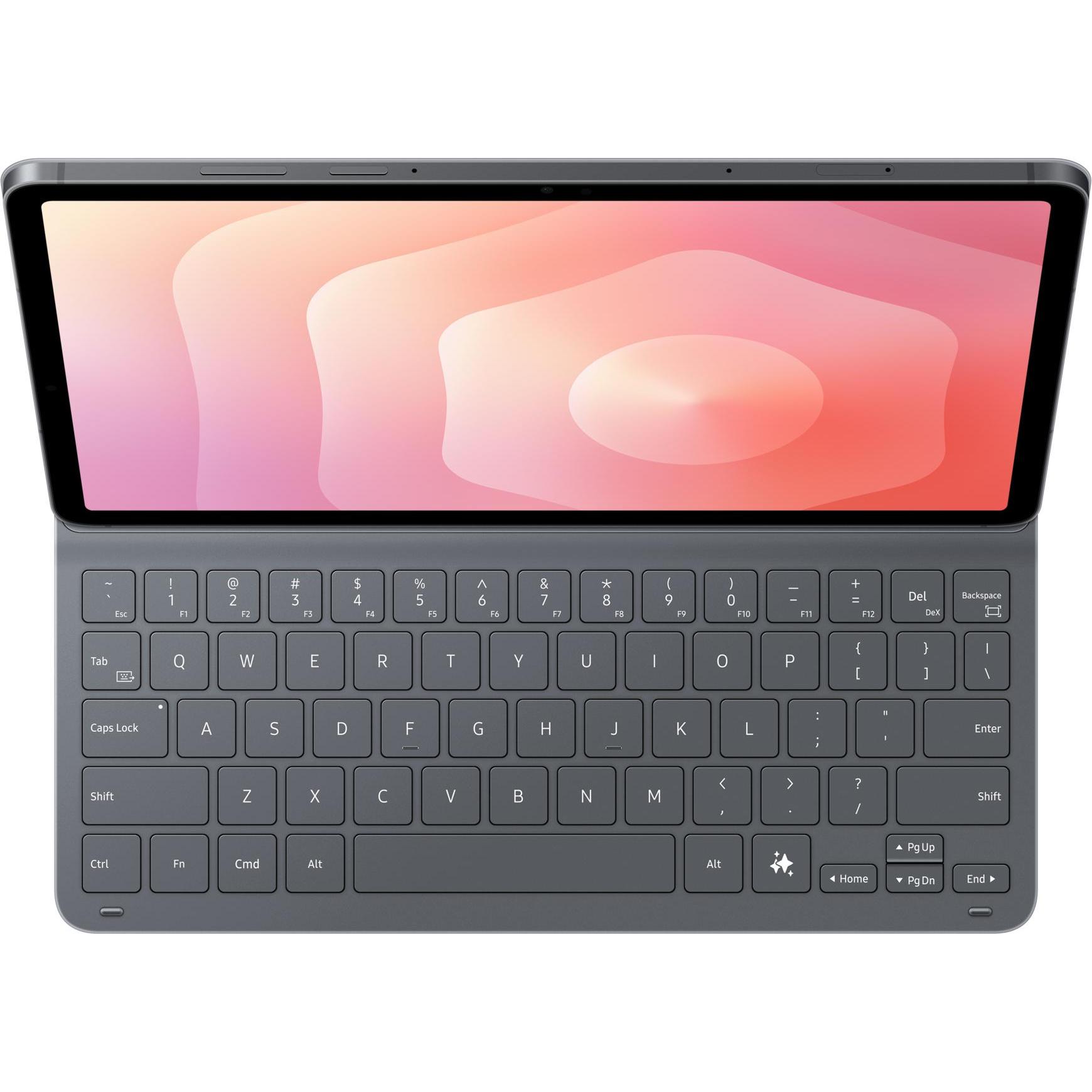 Samsung Book Cover Keyboard Slim Sans Touch Pad, Clavier Non-Amovible Avec Touche Galaxy (Galaxy Tab