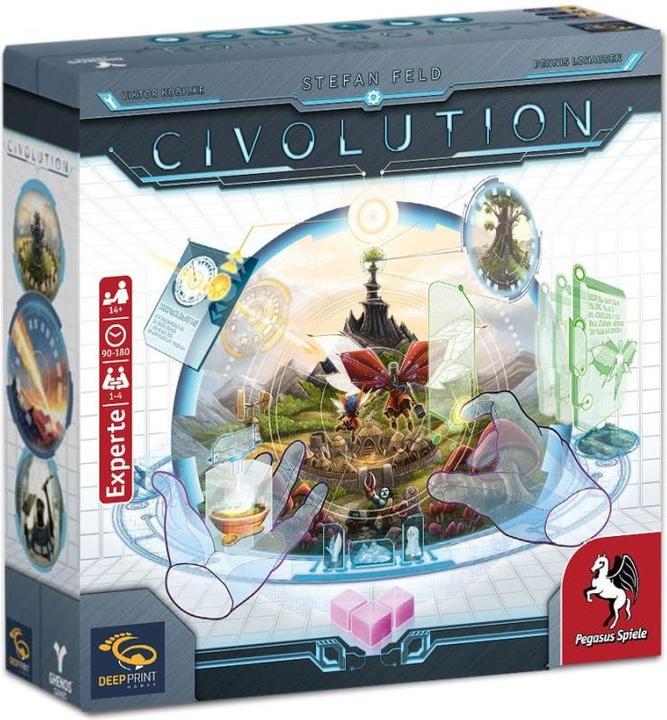 Actual product image Pegasus Civolution (Deep Print Games) (German, 1 - 4 Players)